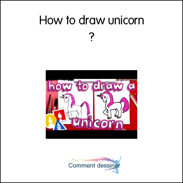 How to draw unicorn